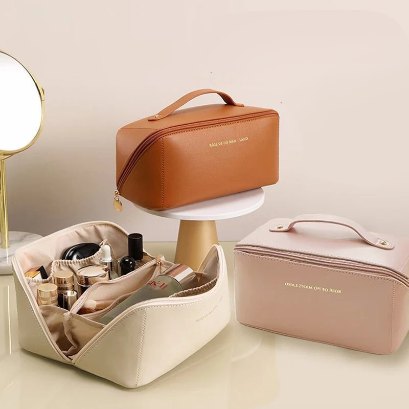 Luxury Ziploc Bags - Bolsa de cosméticos de gran capacidad,