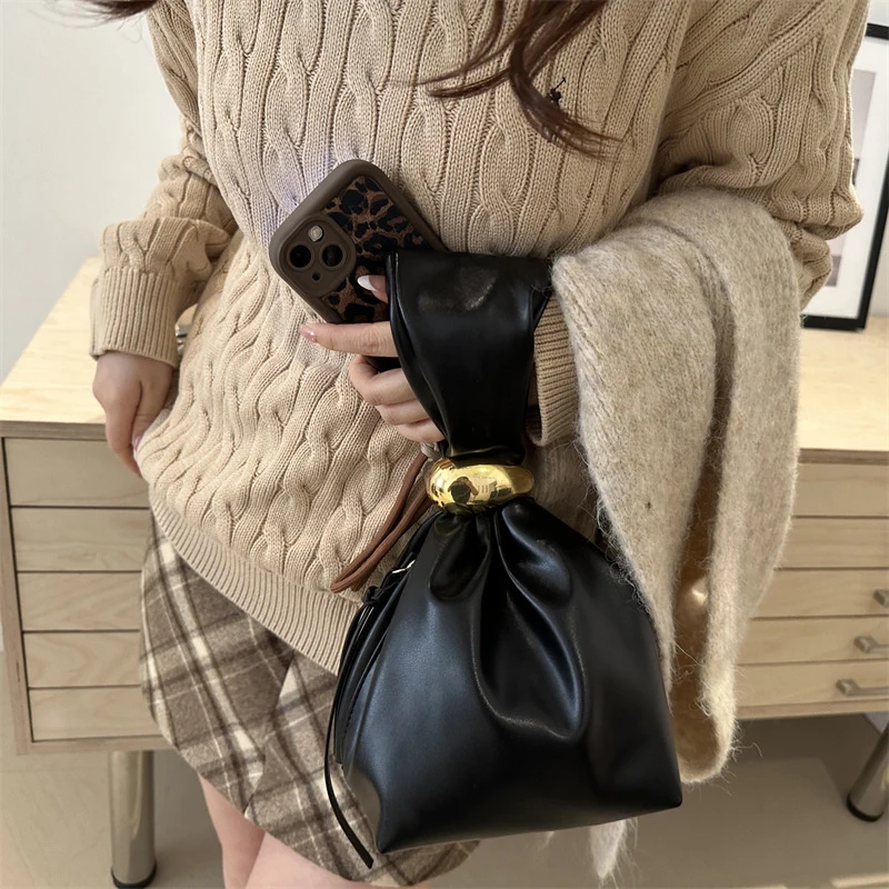 Luxury Ziploc Bags - Mini bolso tipo cubo plisado de
