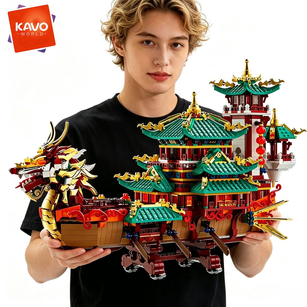 Luxury Bags From China - KAVOWORLD 2453 piezas Bloques de Construcción