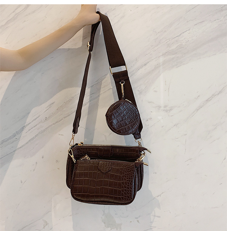 Luxury Bags Sling - Bolso de Hombro con Estampado de