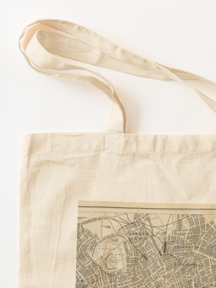 Mapa de Londres (siglo XIX) Bo - Luxury Bags London reseña y precio