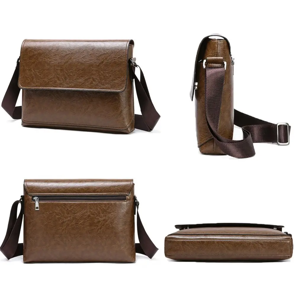Bolso Bandolera de Cuero PU de - Luxury Bags For Men reseña y precio