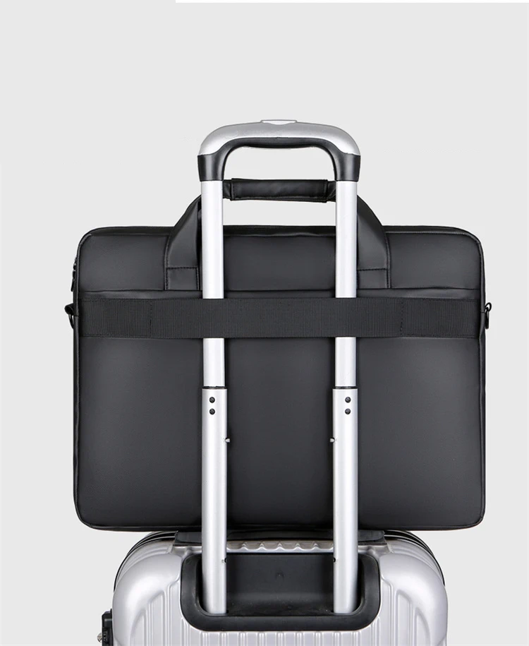 Maletín de alta calidad para h - Laptop Bag Leather 15 reseña y precio