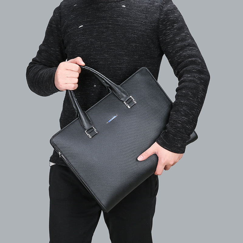 Maletín de diseñador para homb - Laptop Bag Leather 15 reseña y precio