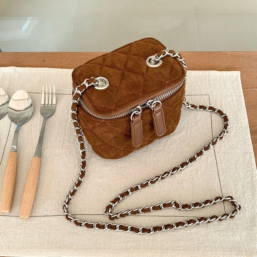 Mini bolso de hombro de gamuza - Luxury Bags Sling reseña y precio