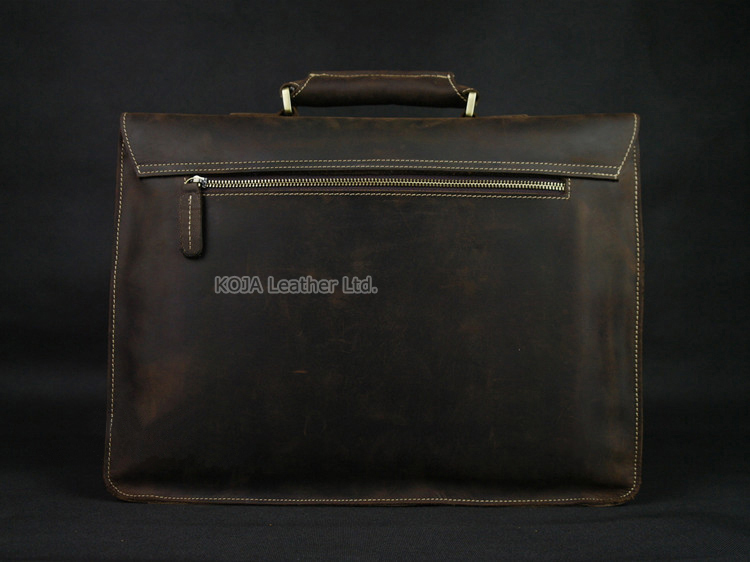 Crazy Horse-maletín Vintage de - Laptop Bag Leather 15 reseña y precio