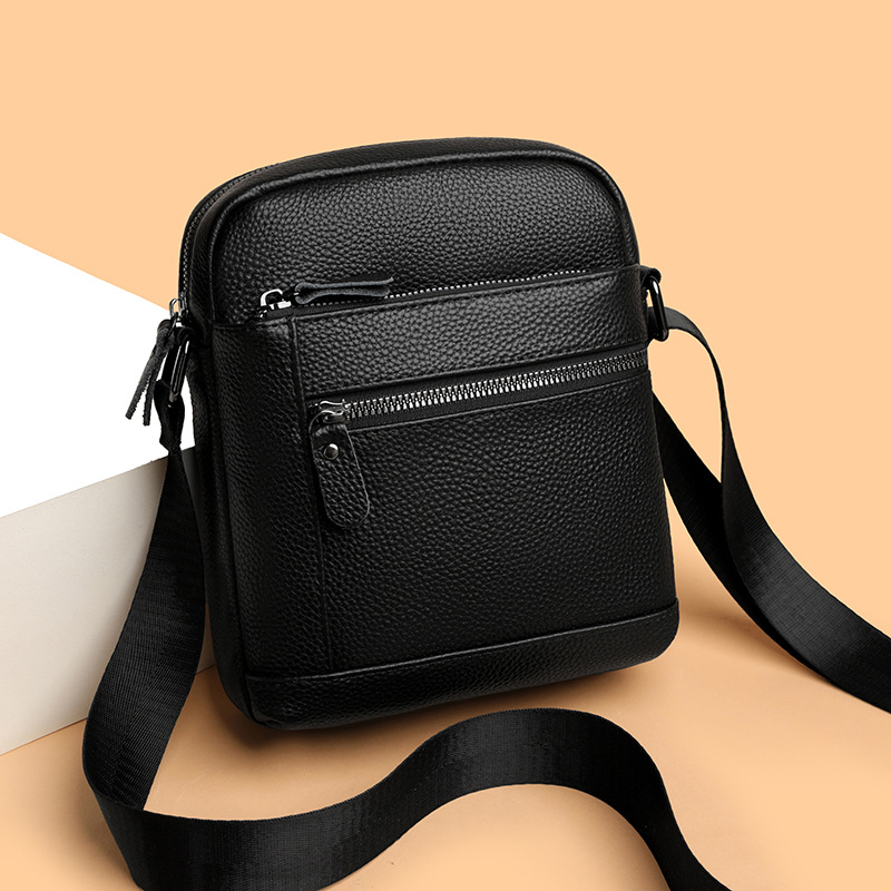 Bolso cruzado de cuero genuino - Luxury Bags Sling reseña y precio