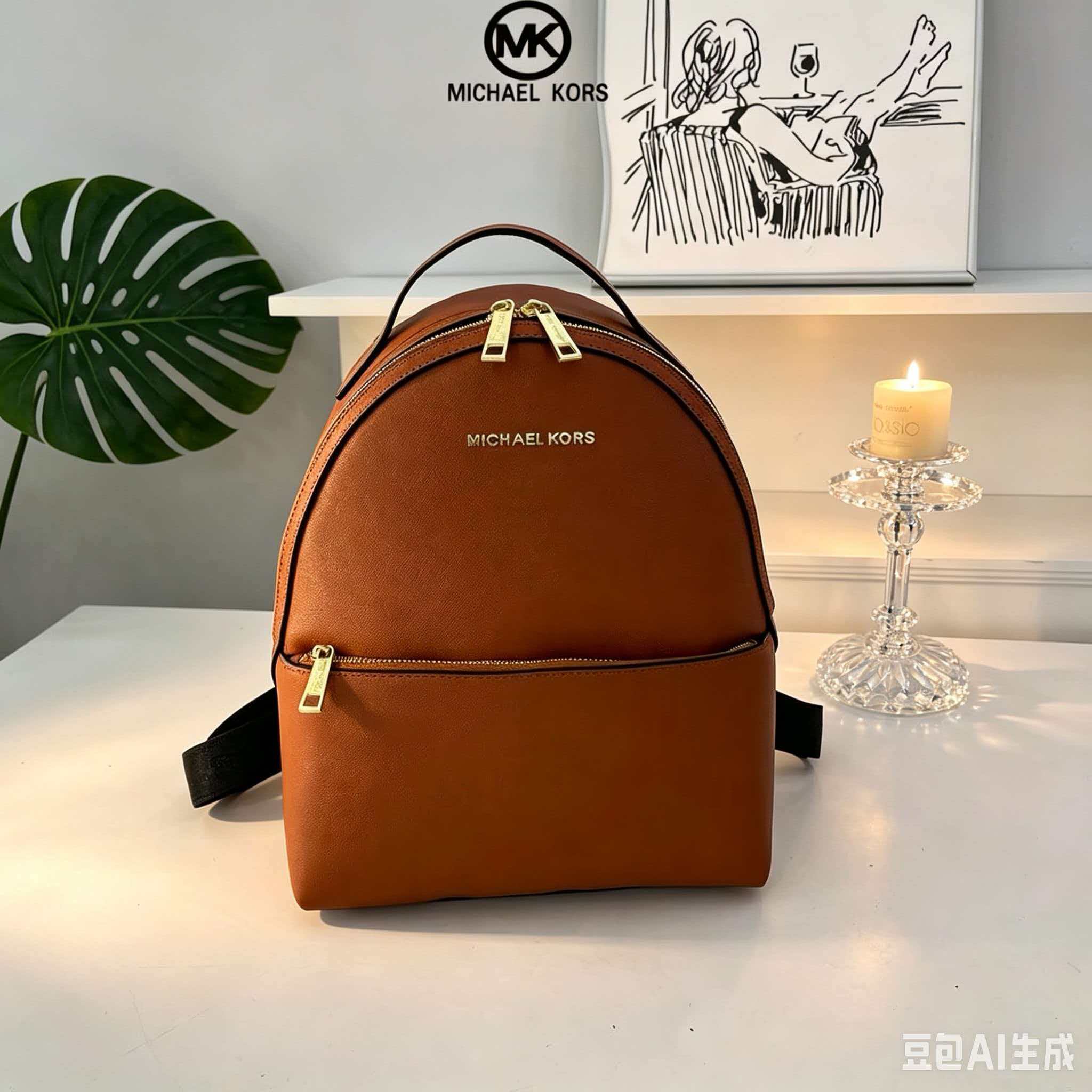 Mochila Michael Kors MK Rhea Z - Luxury Ziploc Bags reseña y precio