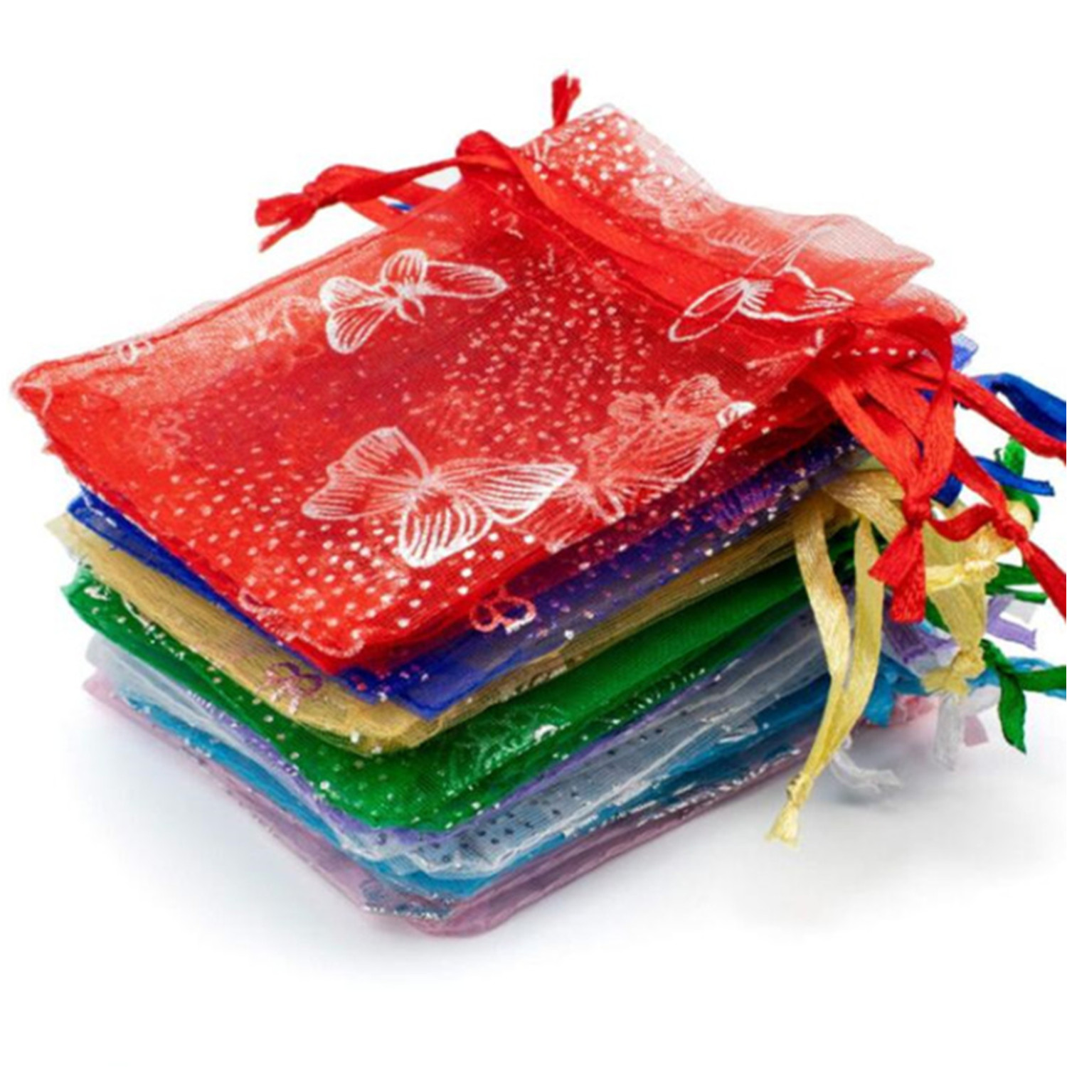100 Uds. Bolsas de Organza con - Luxury Bags From China reseña y precio