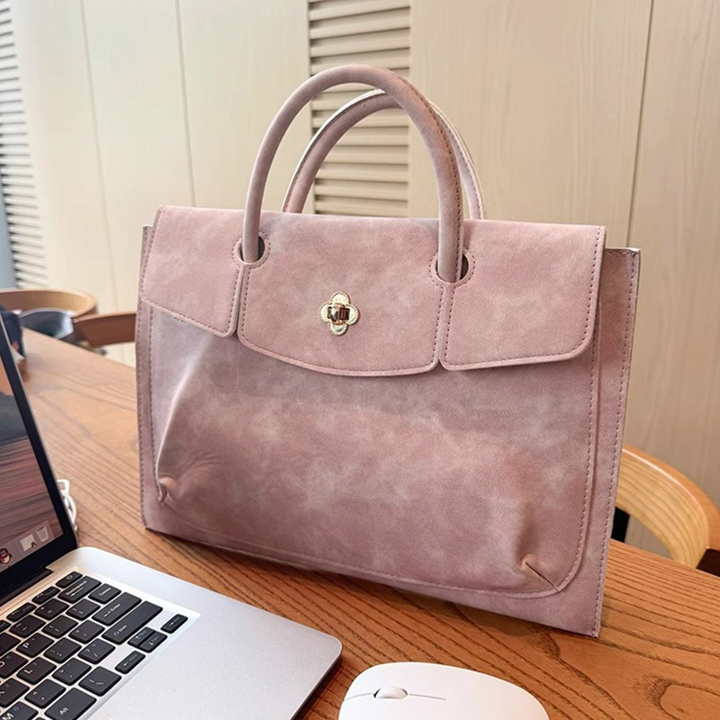 Elegante Bolso Tote de Piel Si - Laptop Bag Leather 15 reseña y precio