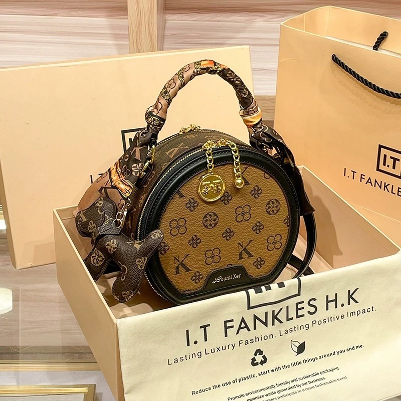 Bolso de Hombro de Cuero de Al - Luxury Bags Paris reseña y precio