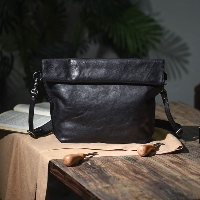 Bolso de mensajero de cuero ge - Luxury Bags For Men reseña y precio