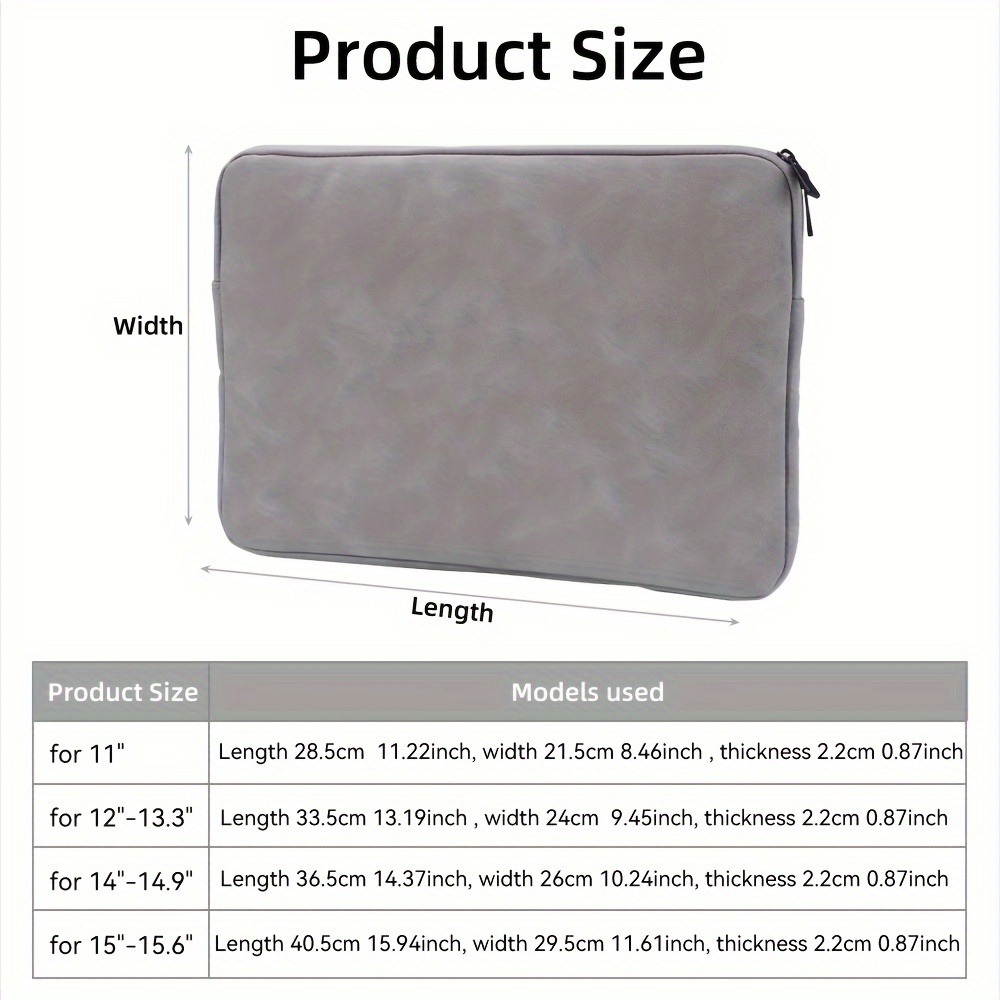 Funda Protectora de Piel Sinté - Laptop Bag Leather 15 reseña y precio