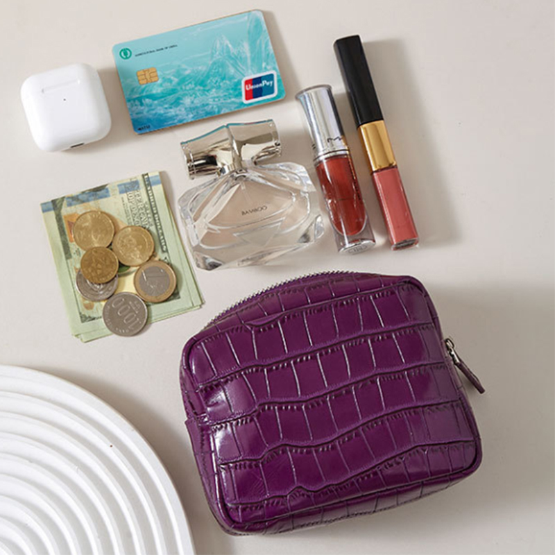 Monedero de Cuero Genuino de L - Luxury Ziploc Bags reseña y precio
