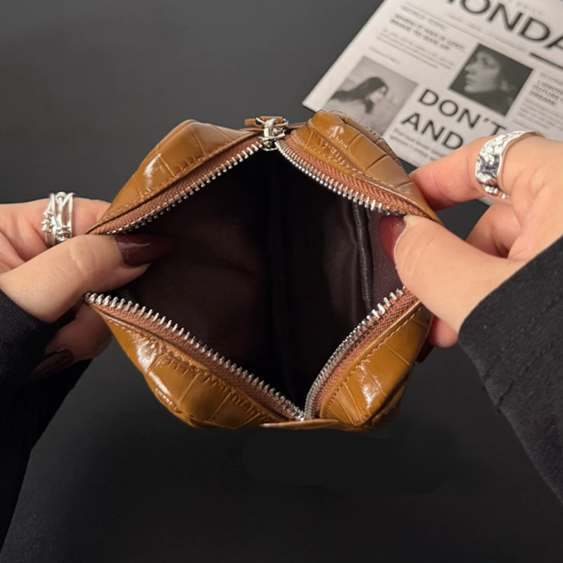 Monedero de Cuero Genuino de L - Luxury Ziploc Bags reseña y precio