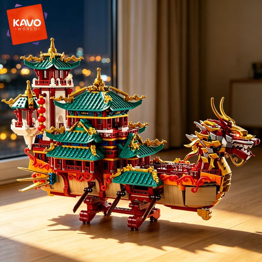 KAVOWORLD 2453 piezas Bloques  - Luxury Bags From China reseña y precio