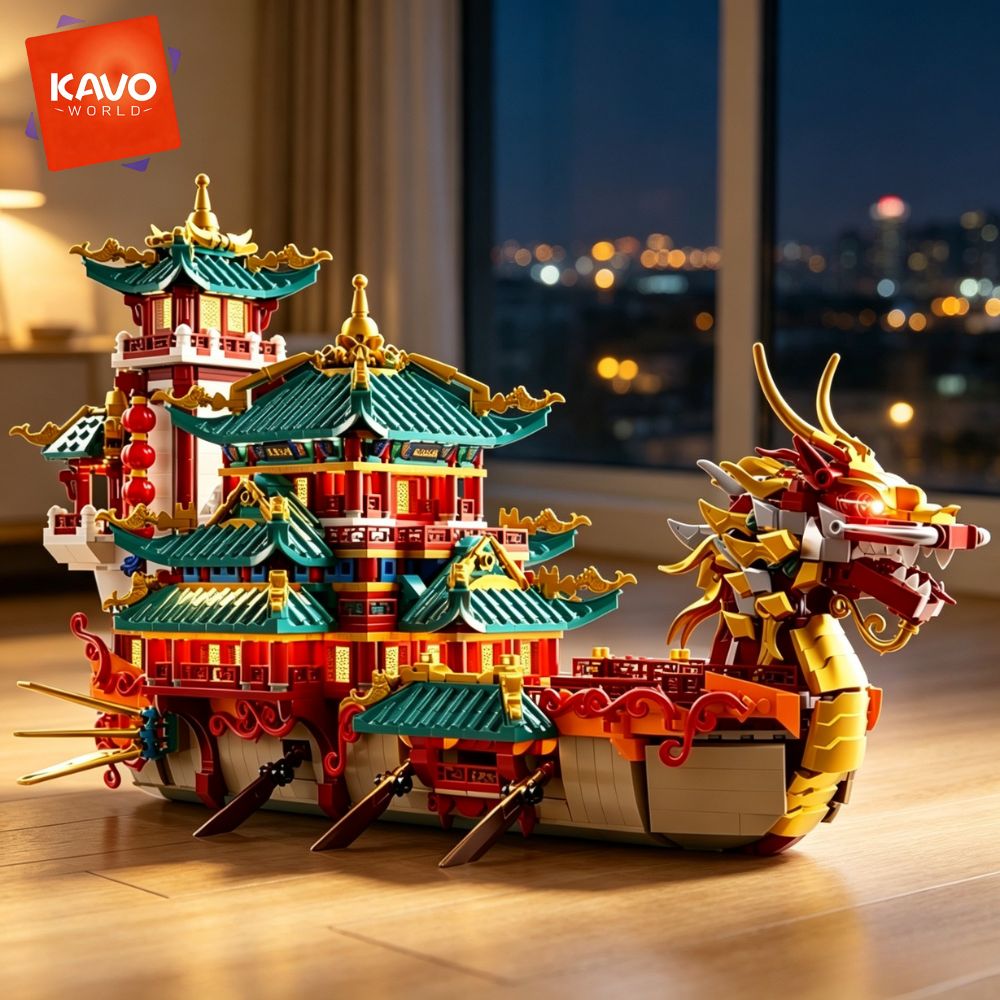 KAVOWORLD 2453 piezas Bloques  - Luxury Bags From China reseña y precio
