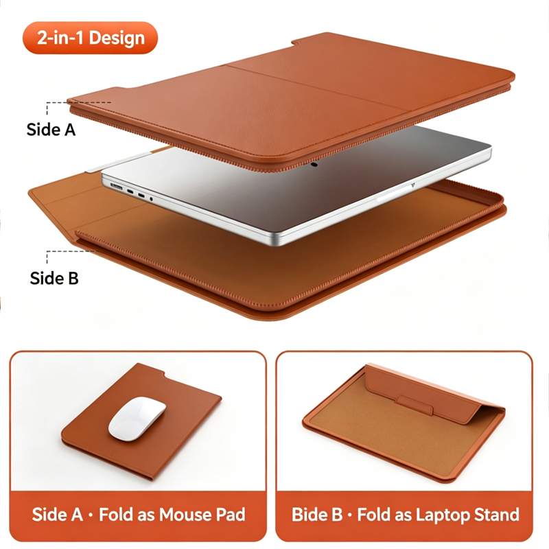 Funda para Portátil de 13-14/1 - Laptop Bag Leather 15 reseña y precio