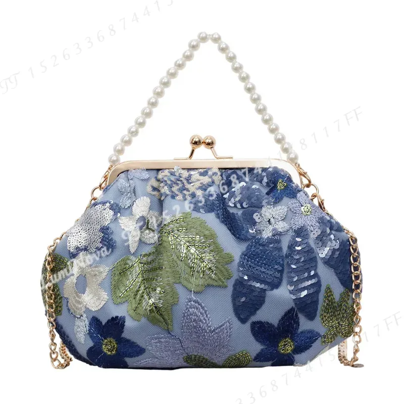 Bolso de Mano con Lentejuelas  - Luxury Bags For Men reseña y precio