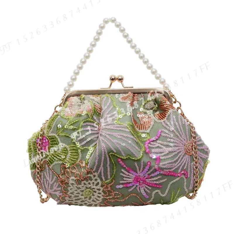 Bolso de Mano con Lentejuelas  - Luxury Bags For Men reseña y precio
