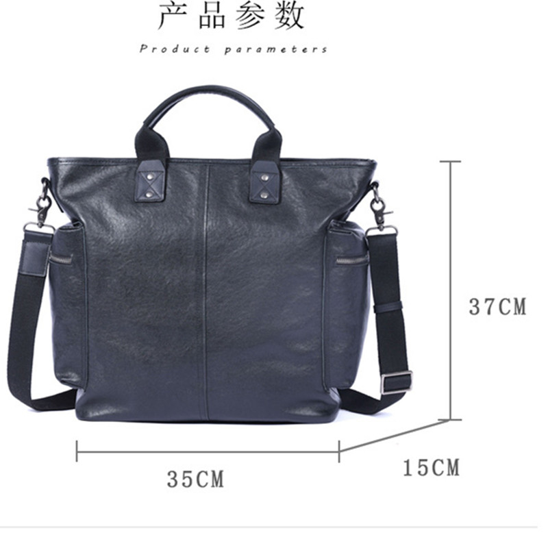 Maletín Negro de Cuero Genuino - Laptop Bag Leather 15 reseña y precio