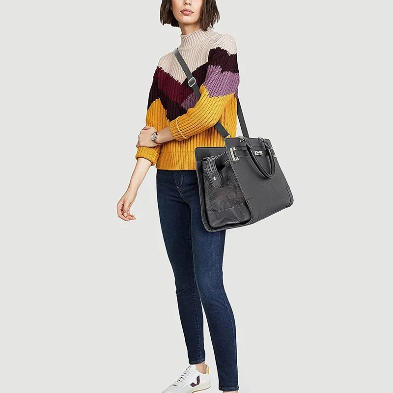 Bolso portador de cuero suave  - Luxury Bags Sling reseña y precio